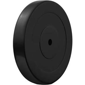 FFitness N°1 Disco in Ghisa Gommato da 2,5 a 20 Kg Diametro foro 30mm Per Manubri o Bilancieri Piastre Peso Palestra Home Gym (2.5)