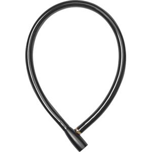 ABUS Serratura a cavo 3406K - Cavo in acciaio lungo 55 mm con rivestimento in plastica - Serratura per bicicletta con livello di sicurezza 1