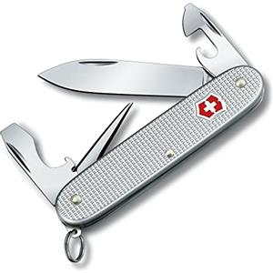 Victorinox, Pioneer Alox, Coltellino Svizzero, Originale, Multiuso, Campeggio, 9 Funzioni, Lama, grande, Cacciavite 3 mm