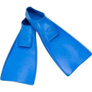 Flipper SwimSafe 1111 - pinne da nuoto per bambini e ragazzi, di colore blu, misura 24 - 26, in gomma naturale, come ausilio al nuoto