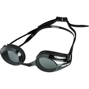 arena Tracks Occhialini Nuoto da Gara Anti-Appannamento Unisex Adulto, Occhialini Piscina con Protezione UV, 4 Ponti Nasali Intercambiabili, Guarnizioni in Silicone