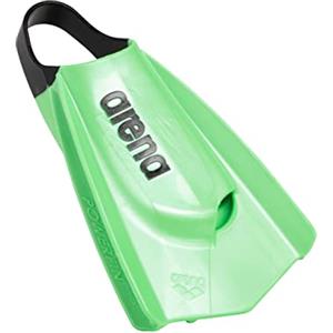 arena Powerfin Pro II Pinne da Allenamento Piscina, Pinne Nuoto Piscina da Adulti, Pinne in 100% Silicone, Pinne Corte Nuoto Piscina Confortevoli