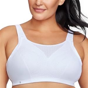 Glamorise Reggiseno Sportivo di Controllo Personalizzato Wirefree #1166 Reggiseno Donna (Pacco da 1)