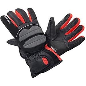 Black Crevice Guanti da sci per adulti I Guanti da sci impermeabili e traspiranti per uomo e donna I Guanti invernali extra caldi I Guanti da neve con chiusura velcro e cinghia in gomma
