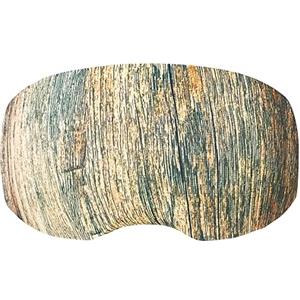 Coolcasc® Coolmasc - Copri Maschera Sci in Microfibra, Legno