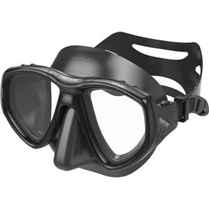 SEAC One, Maschera Sub per Immersioni Subacquee e Snorkeling con Custodia, Predisposizione Graduata per Miopia Unisex Adulto