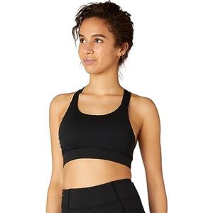 FM London Reggiseno Sportivo da Donna, con Cinghie, Antiurto, senza Cuciture, per Fitness e Yoga, Reggiseno Sportivo Imbottito Progettato per Aderire Saldamente ma Delicatamente sulla Pelle