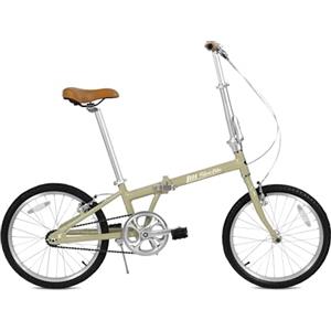 FabricBike Folding Bicicletta Pieghevole Telaio Alluminio Ruote 20 5 Colori (Light Sand)