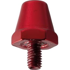uhlsport Alu 6 Kt, Guanti da Portiere da Uomo. Unisex Adulto, Rosso, 13/16MM