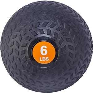 Fitvids Palla medica ponderata per allenamento, fitness, palla da parete e slam ball, 2,7 kg