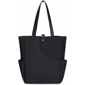 Generic Custodia Racchetta Sportiva Borsa Tote Palestra Borsone Viaggio Borsa Duffel Materiale Oxford Scomparto Scarpe Separazione Bagnato Asciutto Adatta per, Nero