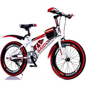 MU Mountain Off-Road Uomini e Donne Adulti Bicicletta a Velocità Variabile 20/22/24/26 Disco Studente Corsa Del Freno Giovani,Rosso,24 pollici