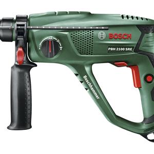 Bosch Martello tassellatore a filo BOSCH PBH 2100 RE SDS Plus 550W 1.7J 4600 colpi/min + valigetta