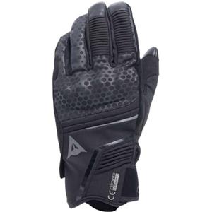 Dainese - Tempest 2 D-Dry® Short Gloves, Guanti Moto Invernali, Touring, Impermeabili, Touchscreen, Man, Nero, S