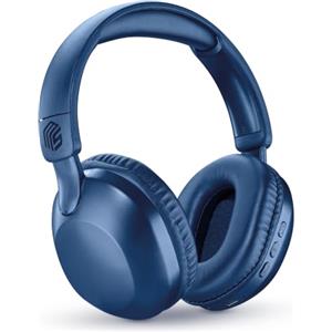 Music Sound cuffie wireless over-ear Easy con archetto regolabile, connessione Bluetooth, comandi e microfono integrati, un'autonomia di 30 ore e una porta jack da 3,5 mm