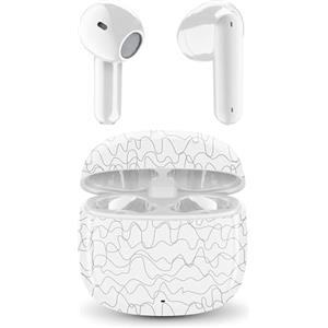 Music Sound - SHOWY - Auricolari Bluetooth TWS - Design a Capsula - Senza Fili - Custodia di Ricarica - Microfono - Play Time fino a 25 ore di ascolto - Tanti colori e fantasie disponibili