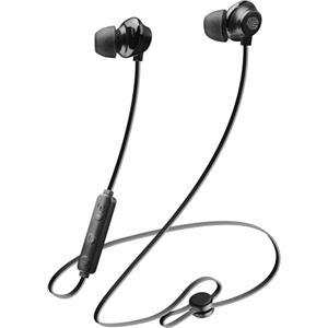 Music Sound Cuffie PUMP, Auricolare Bluetooth Universale con Remote control - Durata Batteria 6 Ore - Nero