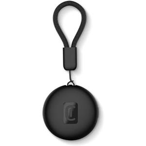 Cellularline localizzatore di oggetti Tracy Tag Dual compatibile con le app Apple Dov'è e Google Find Hub per iOS e Android con batteria CR2032 e certificazione IP68, nero