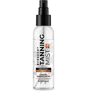 BYROKKO SHINEBROWN BYROKKO Tanning Mist 100 ml | Acceleratore di abbronzatura naturale per il viso, spray autoabbronzante graduale con aloe vera e glicerina, efficace su lettini e sole all'aperto