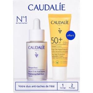 CAUDALIE ITALIA Srl VINOPERFECT & SOLARE COFANETTO SIERO 2026 1 SIERO ILLUMINANTE ANTIMACCHIE 30 ML + 1 FLUIDO AD ALTISSIMA PROTEZIONE SPF50+ 20 ML