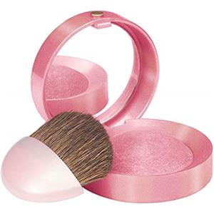 Bourjois Little Round Pot Blush, 34 Rose d'Or, Per tutto il giorno, Finish naturale, Look delicato, Pigmenti a lunga tenuta, Texture sfumabile, Texture leggera, 2.5 g