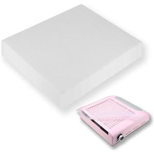 Rolokit 220 Foglio di Carta Filtro per Aspiratore Unghie,Filtri di Polvere Monouso | Filtro per aspirapolvere usa e getta per la maggior parte delle macchine di estrazione della polvere delle unghie sostitutivo
