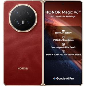 HONOR Magic V6 5G 16GB/512GB Rosso (Red) Dual SIM