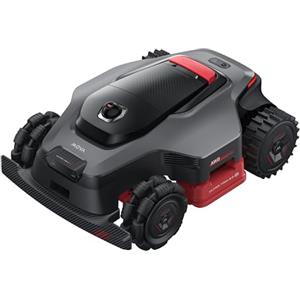 MOVA LiDAX Ultra 2000 AWD Robot Tagliaerba 36V, senza RTK, Mappatura Assistita dall'IA, LiDAR 3D 360° + AI Dual Vision, Doppio Disco (6 lame ciascuno), Taglio Bordo <3 cm, Pendenze 80%