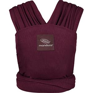 manduca Sling - Fasciatoio Neonato - Marsupio Elastico e per neonati dalla nascita fino a 15 kg - Puro cotone biologico - bacca