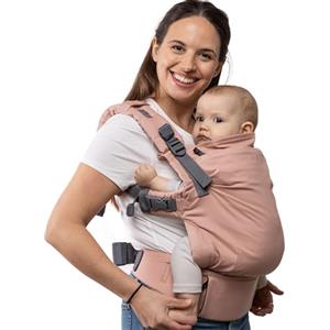 Boba X Marsupio - Regolabile da Neonato a Bambino, Marsupio Ergonomico 2-in-1 Frontale e Zaino con Spallacci Incrociabili (Fioritura)