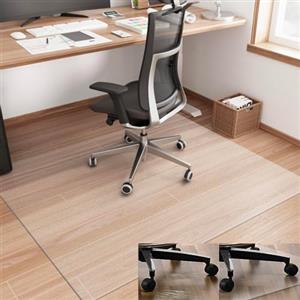 Artwelt Tappetino trasparente per Sedia Office Tappeto 1.5mm Tappetino Protettivo per Pavimento per Casa e Ufficio Antiscivolo Disponibile in Dimensioni Personalizzate (210cm X 70cm)