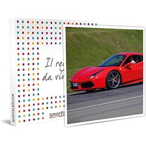 Smartbox - Cofanetto Regalo Adrenalina su Pista: 3 Giri su Ferrari 488 GTB All'Autodromo di Vallelunga - Idea Regalo su Pista