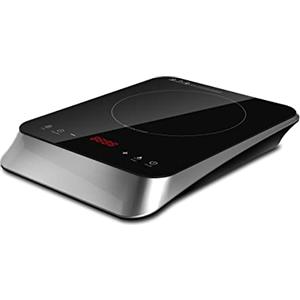 Ardes KOOKIE ONE Fornello Elettrico a Induzione 2000 W con Piastra Singola, Display Touch Digitale, Temperatura Regolabile fino a 240°C e Timer