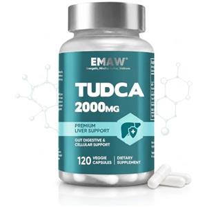 Vizenis Tudca 2000 mg Premium Forte, Formula naturale, 120 Capsule Vegane