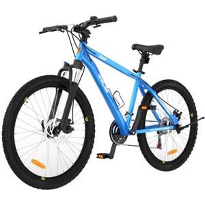 RCB GK2 Mountain Bike 26 Pollici 21 Velocità - Alluminio, Sospensione, Freni a Disco, Portaborraccia - Ideale per Fitness e Tempo Libero