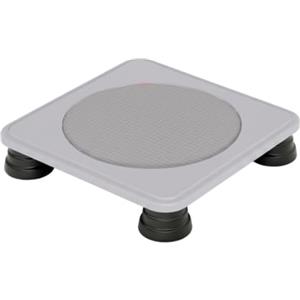 Harilla Trampolino per Bambini Trampolino Quadrato Tappeto Rotondo Rimbalzello Indoor Mini Trampolino Pedana Elastica Silenziosa con Piedini Ammortizzanti in, Grigio