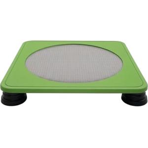Harilla Trampolino per Bambini Trampolino Quadrato Tappeto Rotondo Rimbalzello Indoor Mini Trampolino Pedana Elastica Silenziosa con Piedini Ammortizzanti in, Verde
