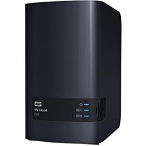 Western Digital WD WDBVKW0120JCH-EESN My Cloud EX2 Network Attached Storage, 12 TB