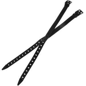 WRITWAA Cinturino Sub in Gomma PVC Nero con Installazione Senza Attrezzi e Antiscivolo per Manici Coltelli e Mute, per Immersioni e Scenari Tecnici