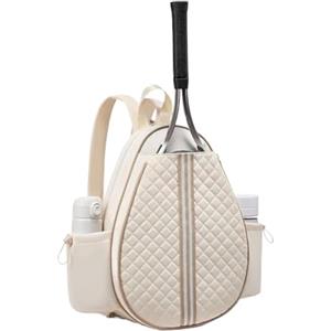 Fruusv Robusto zaino da tennis da donna in materiale leggero con racchetta da tennis