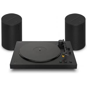 Sonos + Sony Era 100 nero opaco (set di 2) + PS-LX5BT