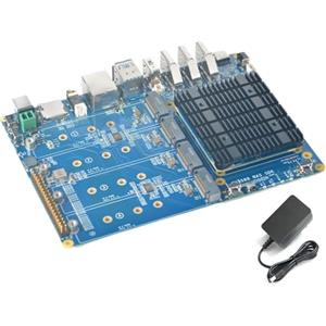 youyeetoo CM3588 Plus - Mini piattaforma NAS, video 8K, RK3588, OpenMediaVault fit, 16/32 GB RAM, 4 prese M.2 PCIe3.0, soluzioni, home server, memoria cloud locale, micro computer (16G + 64G, kit NAS)