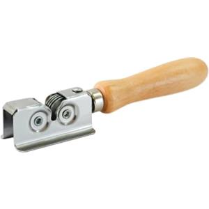 Rigamonti Affilacoltelli Woody Sharp. Affilacoltelli manuale con dischi affilati. Affilatore di coltelli per cucina ad uso professionale o casalingo.
