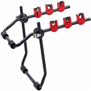 top drive Portabici posteriore per veicoli Portabici Universale Posteriore Auto | Fino a 3 Bici Peso Max Fino a 40 kg | Con 6 Ganci in Acciaio Zincato | Prodotto Omologato e