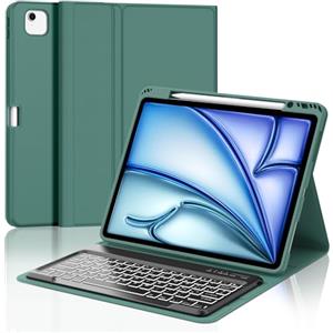 Occtingkind Per iPad Air 13 (M4/M3/M2) Cover Tastiera con RGB Italiana