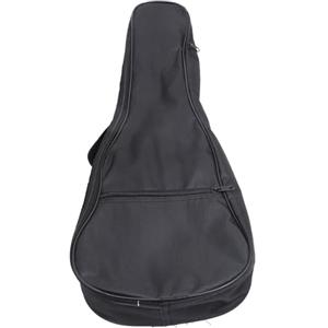 TOYZFRIENDY Custodia per Ukulele Nera Spesso Imbottitura Spessa, Alta Durabilità, Capacità Fino a 23 Pollici, Borsa Pratica dallo Stile Semplice e Atmosferico