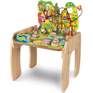 Liscianigiochi Lisciani Giochi - Montessori Legno Tavolo 1000 attivita' Cresce con Te, 113729