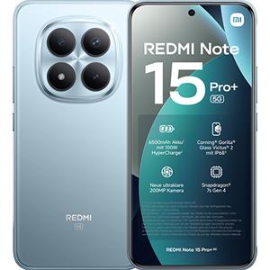 Xiaomi Redmi Note 15 Pro+ Plus 5G 256GB 8GB RAM Dual Sim Blue Europa