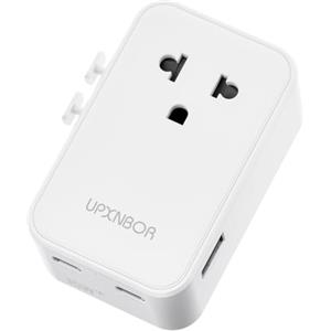 UPXNBOR Adattatore Universale da Viaggio, Presa Universale da Viaggio 15W