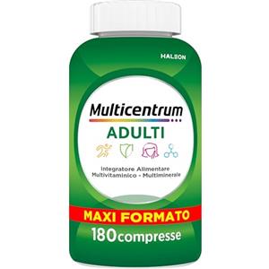 Multicentrum Adulti Integratore Multivitaminico Completo, 180 Compresse